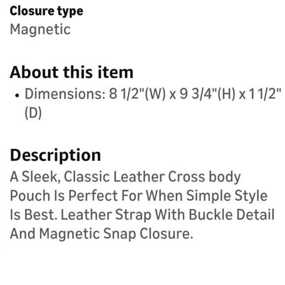 NWT Patricia Nash P81607X crossbody handbag in the Florence - Picture 5 of 5